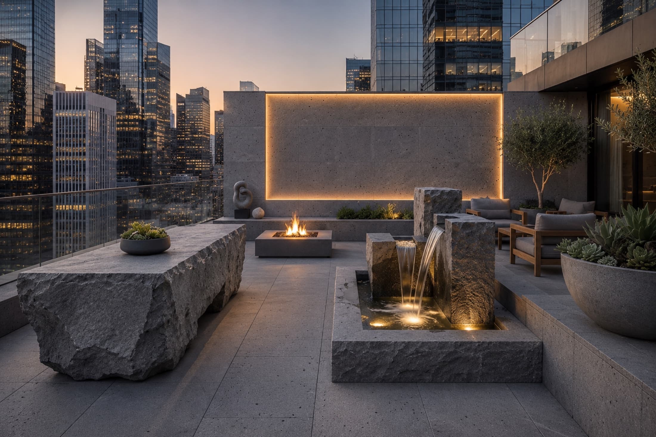The Rooftop Terrace